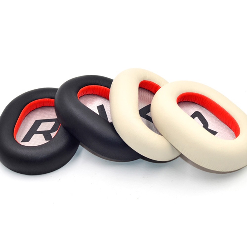 Coussin de Coussin D'oreille de Remplacement D'une Paire Pour Plantronics Backbeat Pro 2 Sur Les Écouteurs Sans Fil Oreille - Noir / Rouge