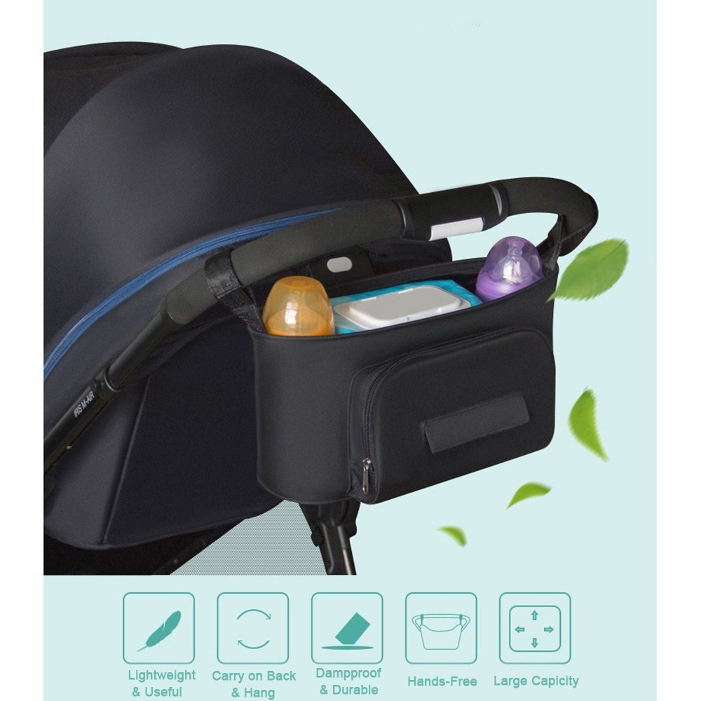 Basso Bass Collent Organizzatore Basso Mama Corso Cuggy Pram Campato Campao Campack Pacchio - Nero