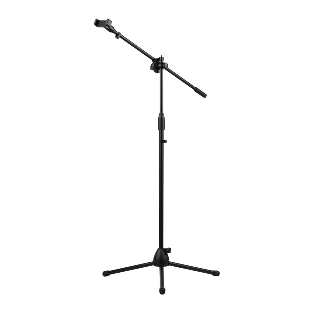 140 Cm / 4.6ft Einstellbar Höhenlichtständer Aluminiumlegierung Bodenstativ Stativkit Mit Telefonhalter Max Kapazität 2kg Für Live-Streaming-Videoaufnahmefotografie