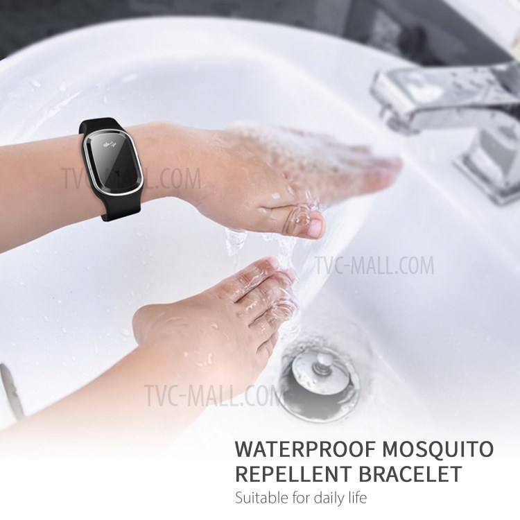 Ultrasonic Mosquito Repellent Bracelets NonToxic Deet Free Bug Insect Repellent Bands