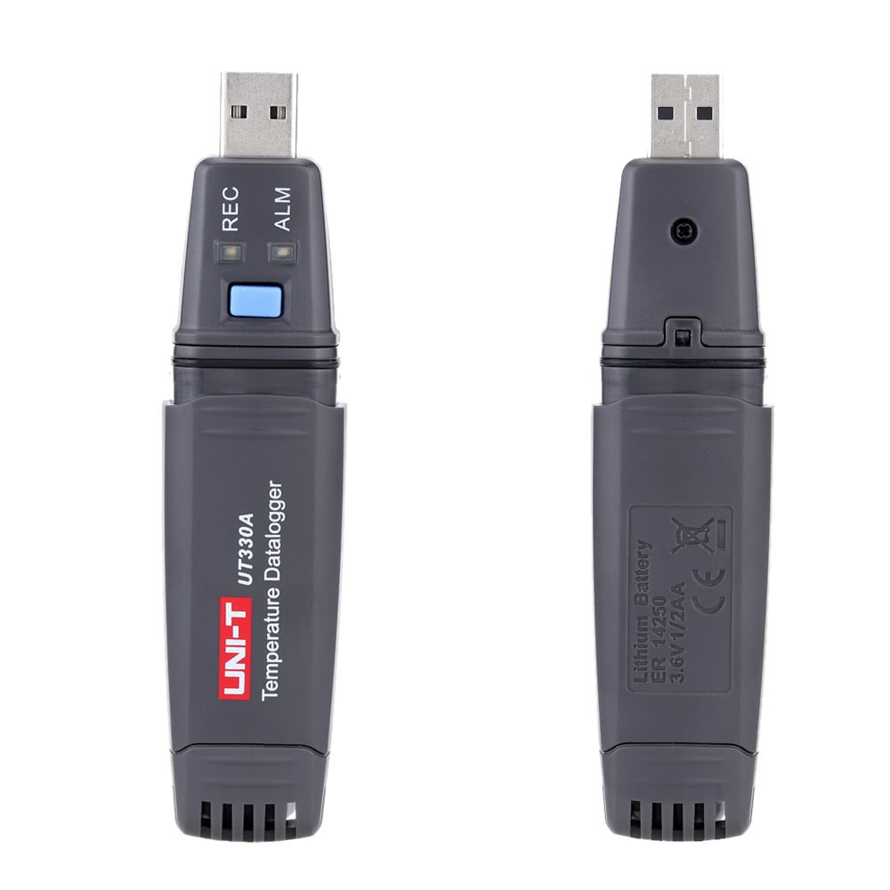 Uni-t Ut330a Mini USB Temperatura de Gravação de Dados de Registro de Logger de Alta Precisão Termômetro de Alta Precisão PC Conexão