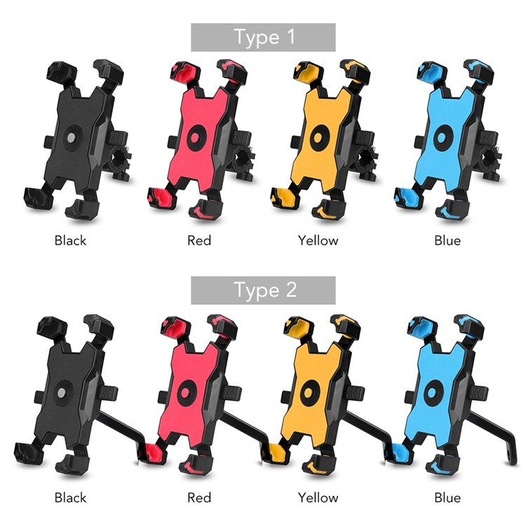 Support de Téléphone Mobile à Vélo de Verrouillage Rapide 360 ​​° - Bleu-7