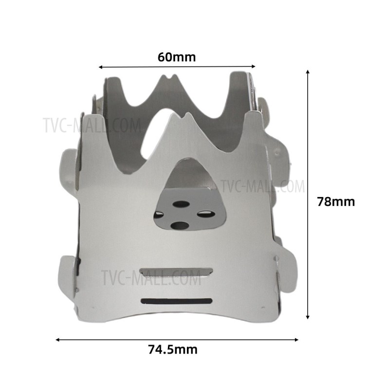 Herramienta De Aventura De Viaje Deportivo Al Aire Libre Portátil Mini Mini Desmontable De Acero Inoxidable Picnic-2