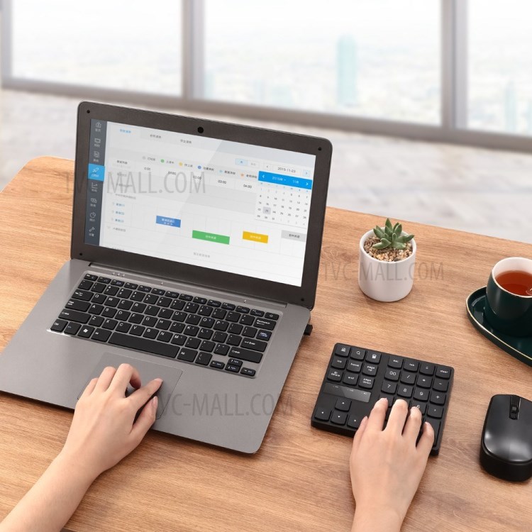 Wholesale 2.4G Wireless Numeric Keyboard Portable 35 Keys Financial