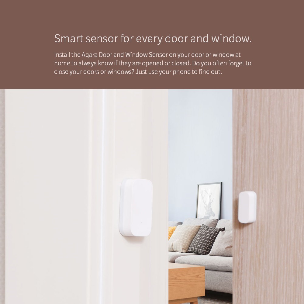 Xiaomi Aqara Puerta Sensor Sensor Home Security System Smart Phone App Control De Aplicación Para Apple Home App