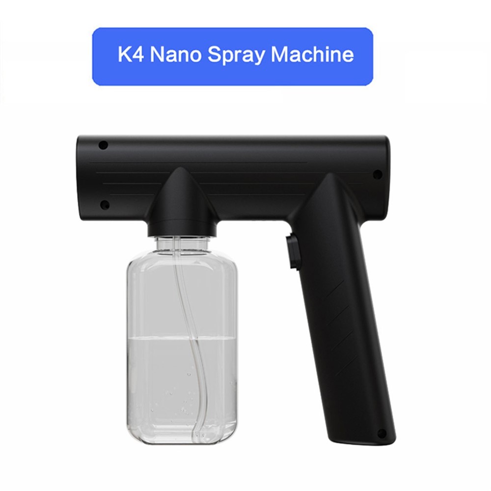 Multi-fonction Accueil Nano Spray Nébuliseur Sans Fil Pistolet De Pulvérisateur De Pulvérisateur Rechargeable Nano Nano Nano - Le Noir