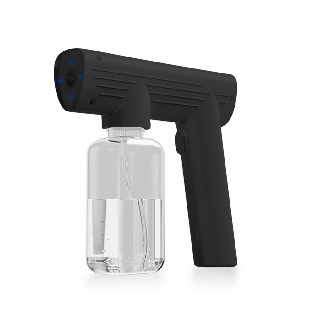 Multi-fonction Accueil Nano Spray Nébuliseur Sans Fil Pistolet De Pulvérisateur De Pulvérisateur Rechargeable Nano Nano Nano - Le Noir