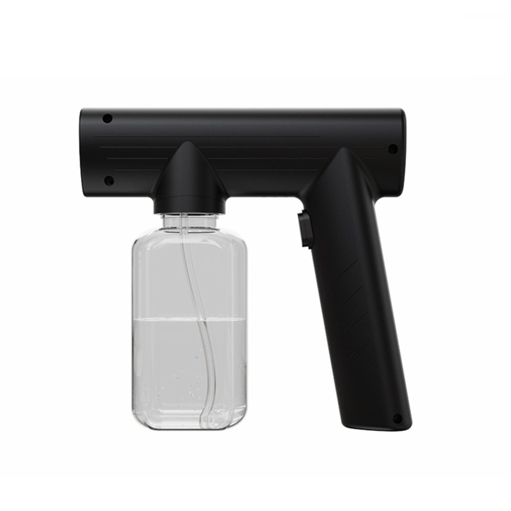 Multi-Função Home Nano Spray Nebulizador Sem Fio Portátil Recarregável Desinfecção Spray Gun Nano Spray Machine - Preto