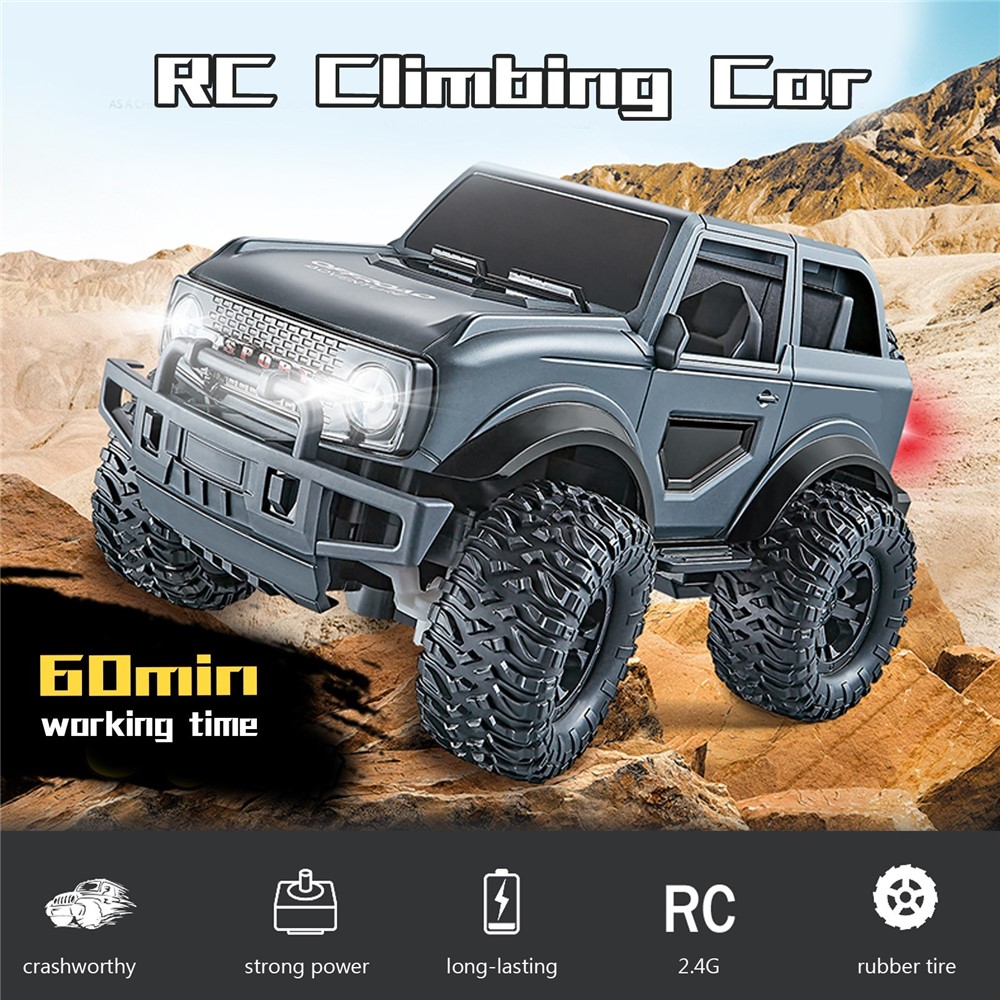 518-01 1/16 RC Car Off-Road Climbing Car 2.4ghz Control Remoto Racing Car Niños Regalo