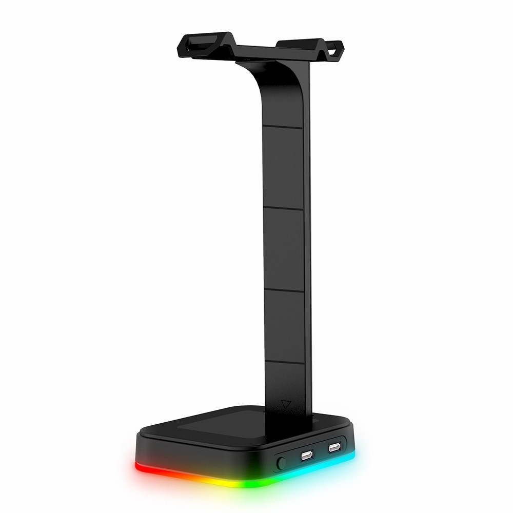 RGB Gaming Howenstet Hubense de Energilização de Energiente Itresatione 2-1 Com 2 Portas de Carregador USB