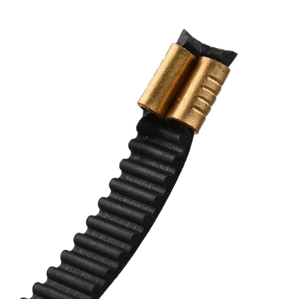 Cineza de Sincronización de 2GT de Accesorio de Impresora 3D Con 10 Hebilla de Cobre de Latón Para Creality Ender-3 Ender-3 Pro Impresora Cinturón Reforzado de Goma Para Máquina de Transferencia de Impresora de Tinta Máquina de Pegamento - Marrón