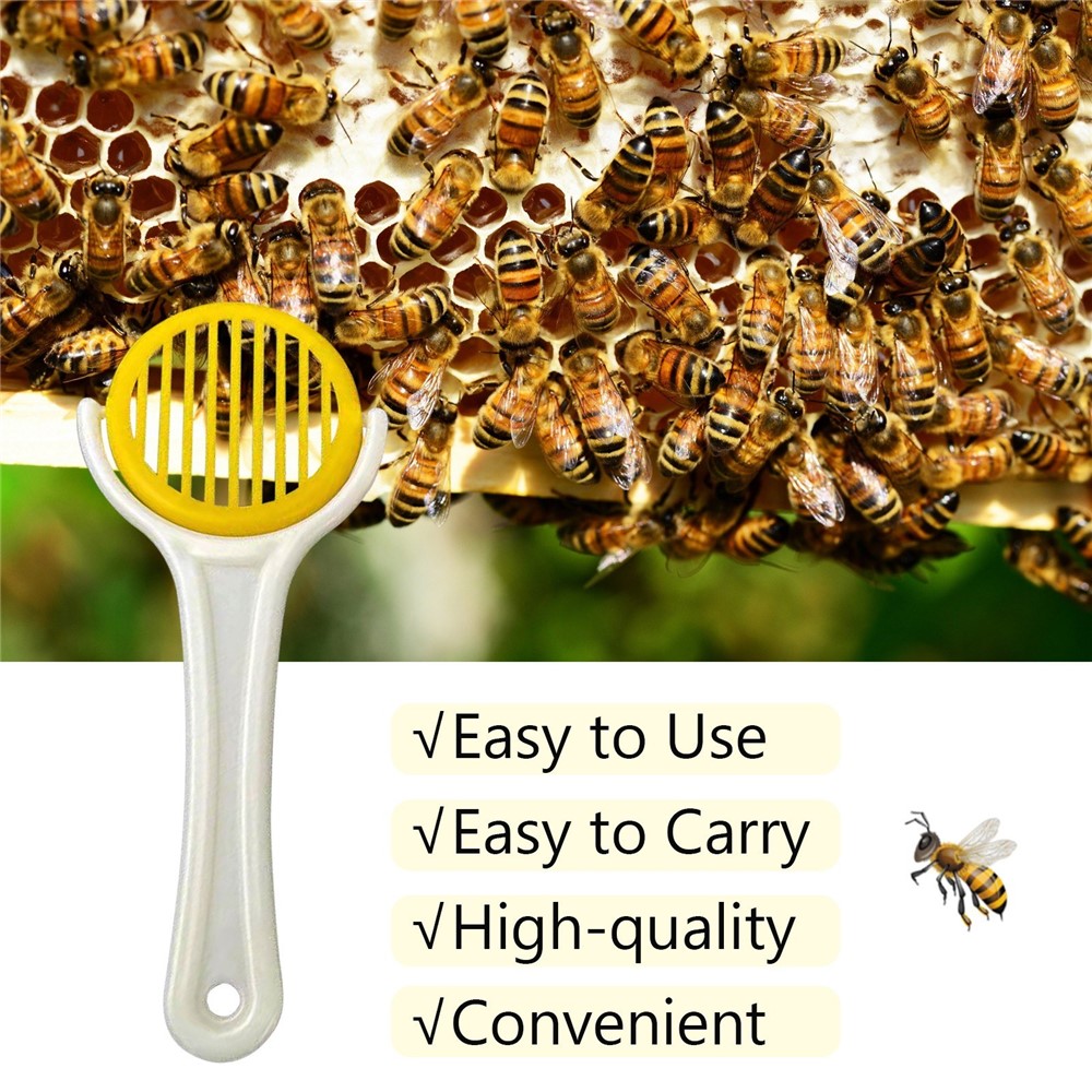 2 Unids Handheld Queen Bee Cage Beekeeping Catcher Herramienta De Apicultor Para Suministros De Apicultor Herramienta De Colmena