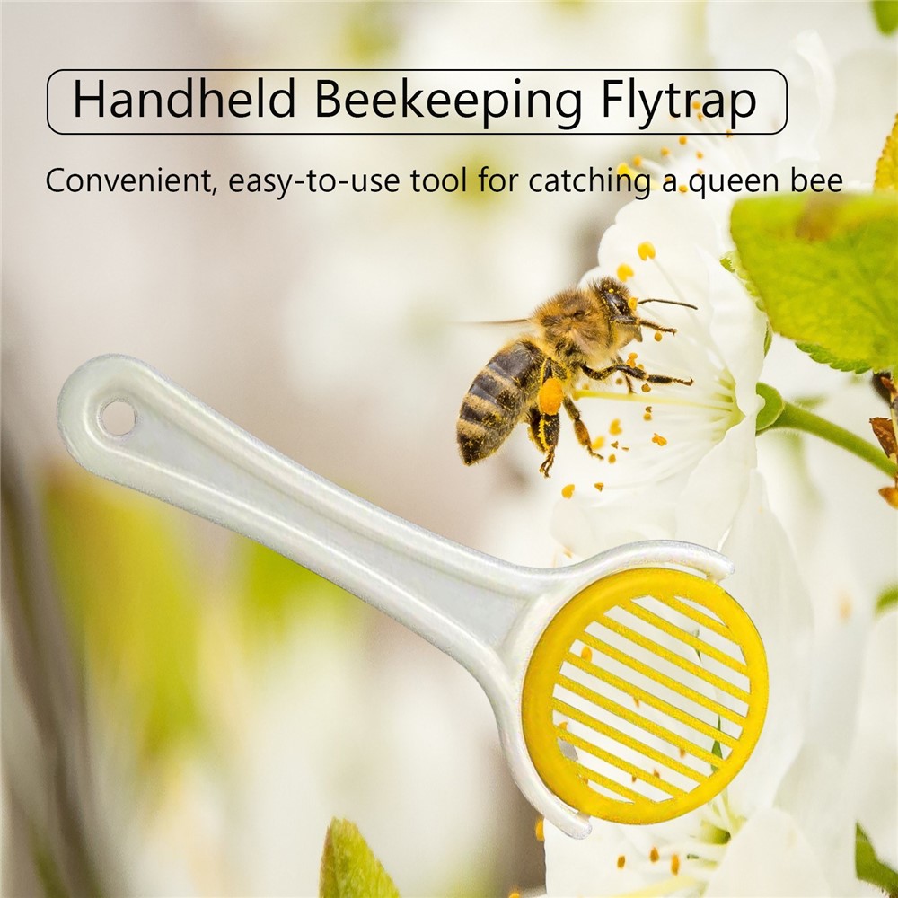 2 Unids Handheld Queen Bee Cage Beekeeping Catcher Herramienta De Apicultor Para Suministros De Apicultor Herramienta De Colmena