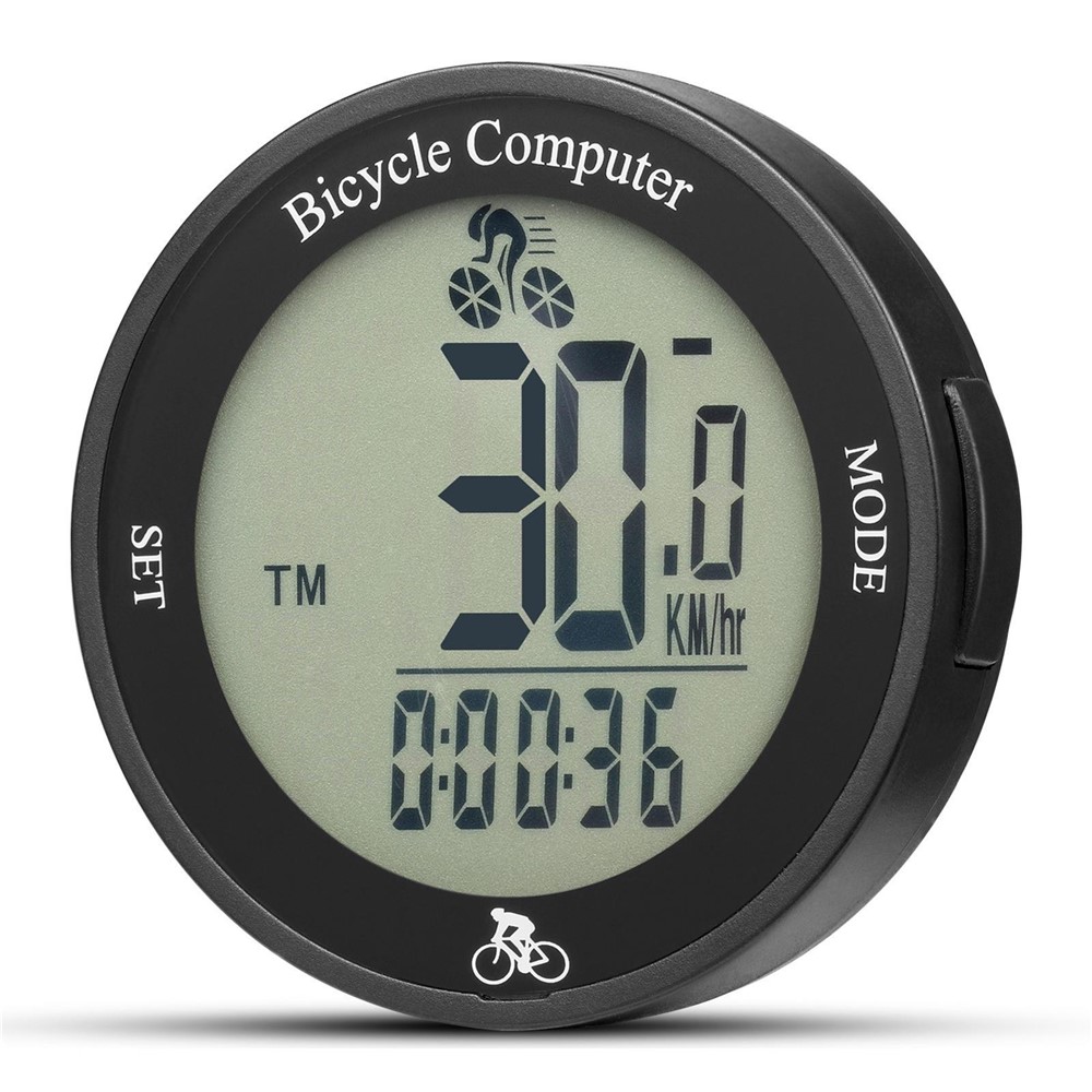 Waterproof Wireless Bike Computer Multi-Functional LCD Screen Bicycle Odometer Cycling Speedometer Mountain Bike Speedo Meter - Style 2-11