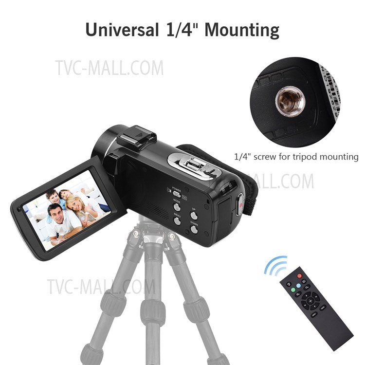 Wholesale ANDOER 2.7K Ultra HD Digital Video Camera with 0.39X Wide