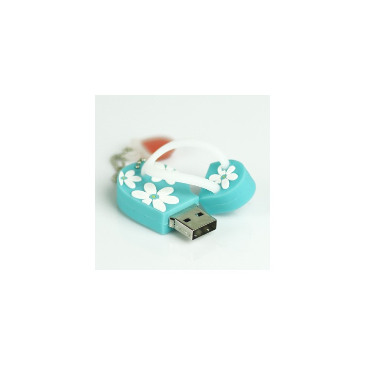 Stylish Flip-flop Slipper Silicon USB Flash Disk, 2/4/8/16/32GB Available-5