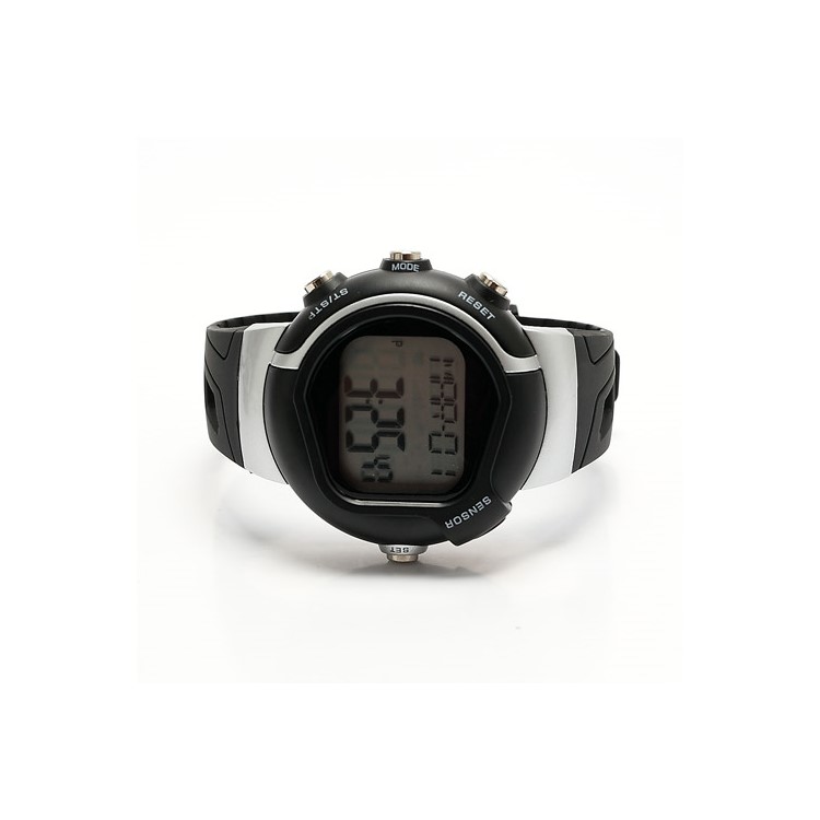 Pulse Heart Rate Monitor Calories Counter Fitness Watch - Black-2