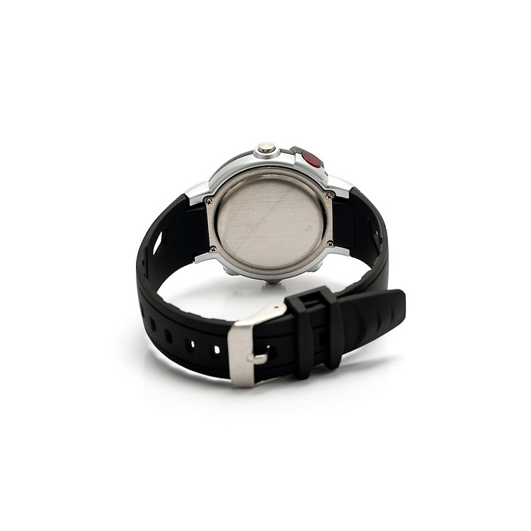 Pulse Heart Rate Monitor Calories Counter Fitness Watch - Black-4