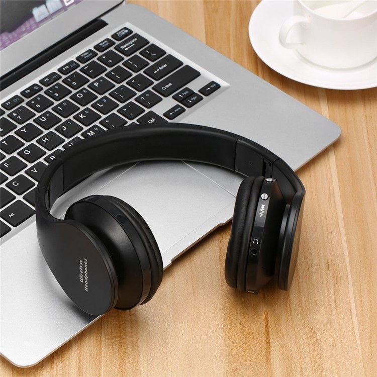

Foldable Bluetooth Wireless Headphone Over-ear Stereo Headset for iPhone Samsung Huawei Etc. -