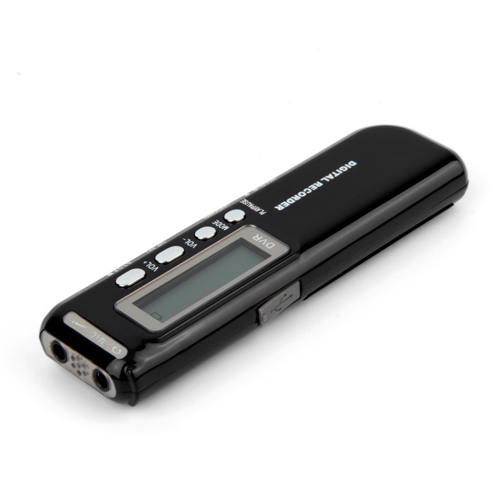 R10 8 gb USB LCD -bildschirm Digitaler Audio -sprachrekorder Dictaphone Mp3 Player-3