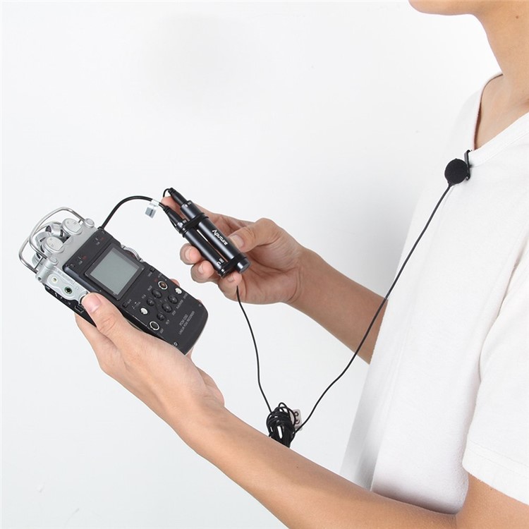 

APUTURE A.Lav Microphone Portable Collar Clip-on Mini Wired Microphone