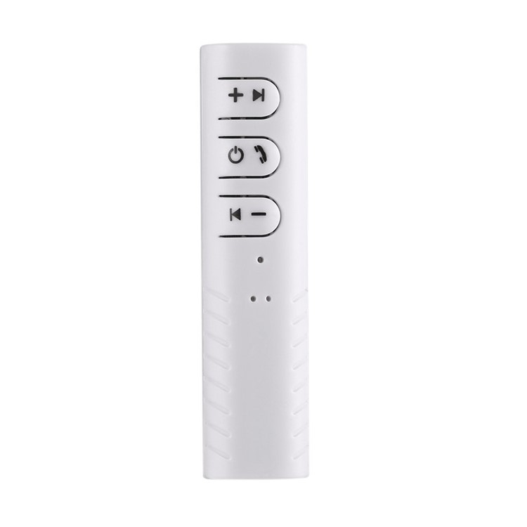 

Lapel 3.5mm Sport Bluetooth 4.1 Receiver Headset Adapter Audio Transmitter - White
