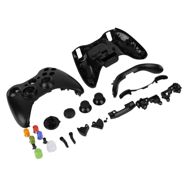 

Portable Wireless Gamepad Remote Controller Housing Shell + Buttons Set for XBOX 360
