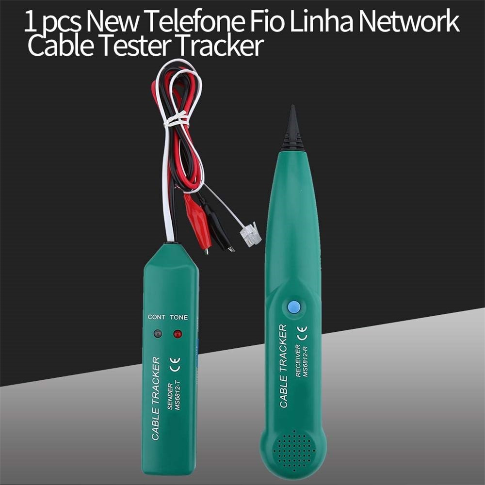 Telefone Fio de Fio Testador de Cabo Rastreador de Linha Para Mastech Ms6812