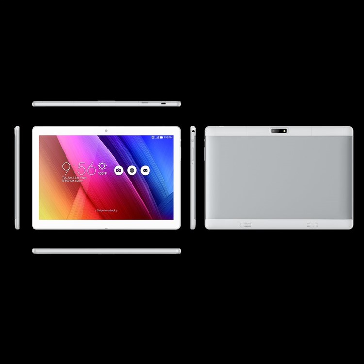 

A102 9.6 Inch Screen Dual SIM Dual Standby Wi-Fi 3G Tablet - EU Plug / Silver