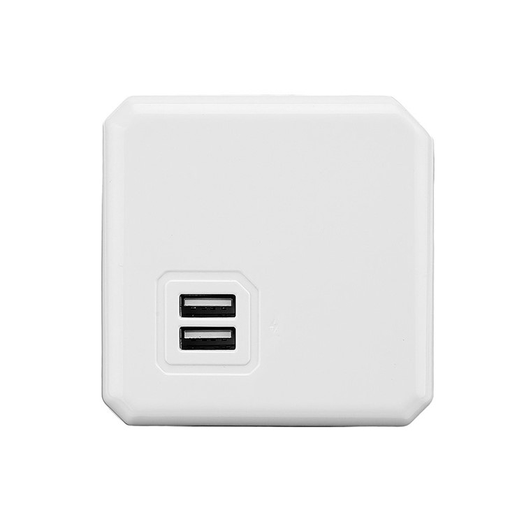 Purchased Eu Plug Powercube Shaped Multi S Power Strip Extension Wall Mount Socket Adapter With 1 5m Cable Grey 1402