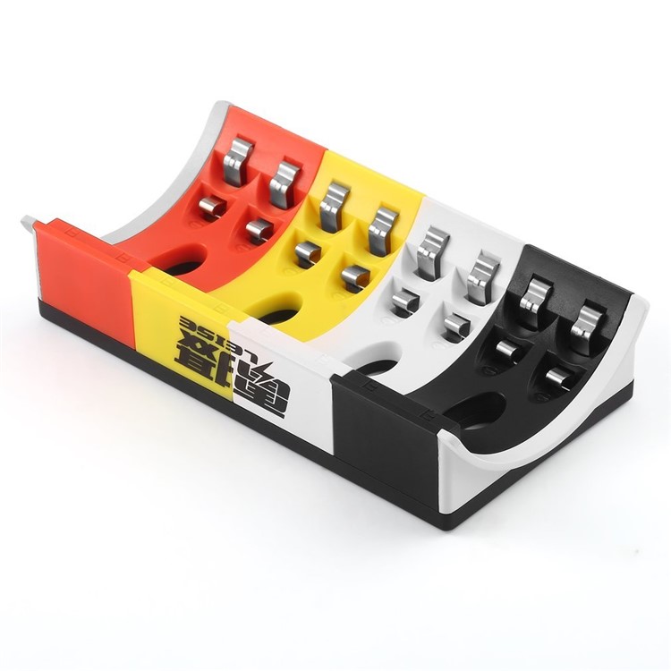 

LEISE 8 Slots Smart USB AA & AAA Ni-MH Battery Charger with LED Indicator