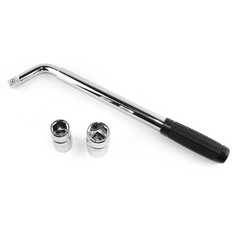 Telescopic Car Tire Wheel L Typed Spanner Lug Wrench With Sockets Telescopic Car Tire Wheel L Typed Spanner Lug Wrench With Sockets Repair Tools Tvc Mall