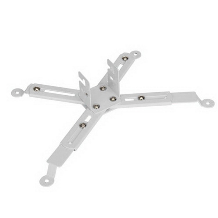 

Universal Projector Bracket Retractable Adjustable Ceiling Mount Wall Bracket - White