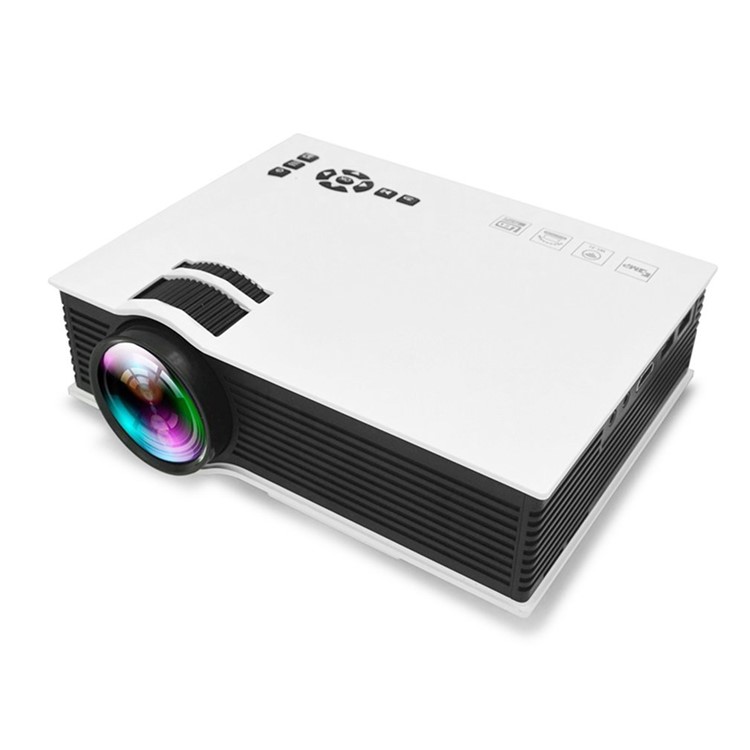 

UC46+ 1200LM Home Theater LED Projector Mini 1080P HD WiFi Video Projector - EU Plug