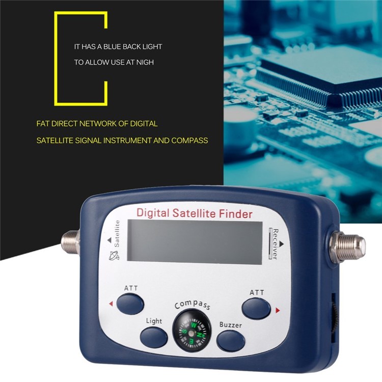 

JS-SF06 Digital LCD Satellite Finder Satellite Signal Searcher and Strength Meter