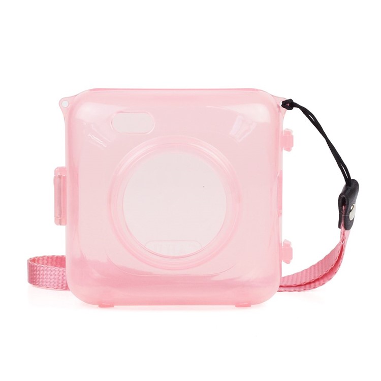 

Pink - Luminous Transparent Protector Case Cover Phone Printer Bag Tools for Paperang