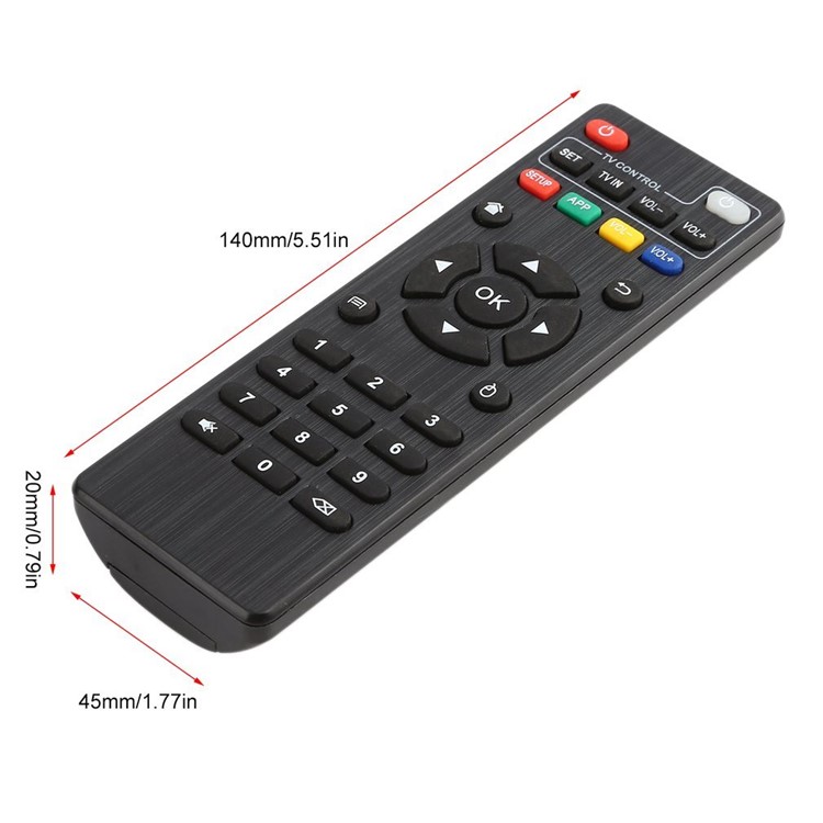 

IR Remote Control for Android TV Box MXQ/M8N Replacement Remote Controller