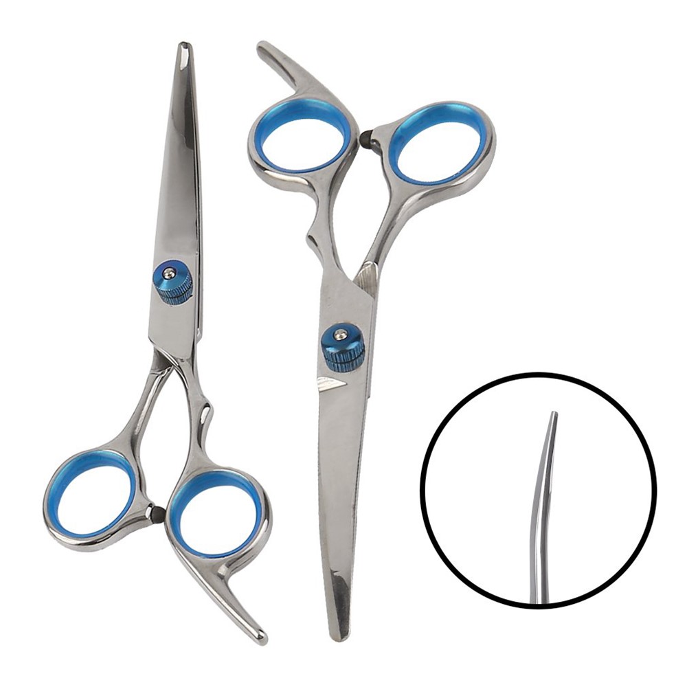 6PCS/Set Professionelle Haustiere Pflegeschere Set Shears Friseur Haircut Tools Kit-5