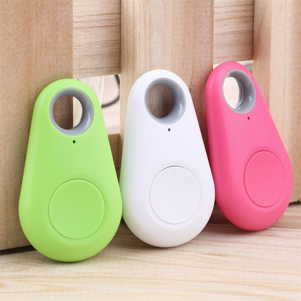 Bluetooth 4.0 Pet Tracker Em Dois Sentidos Anti-lost Key Finder - Rosa-5