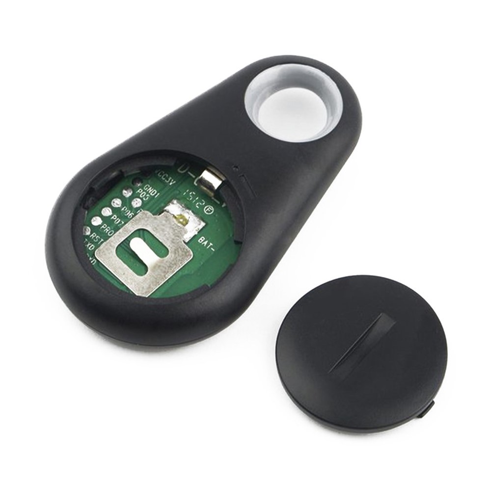 Bluetooth 4.0 Piet Tracker Localatore di Allarme a Due Vie Anti-lost Finder - Nero-4