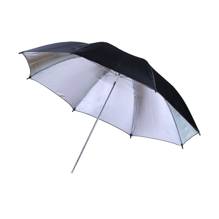 

Reflective Umbrella with Black and Silver Cover Photography Umbrella Reflector