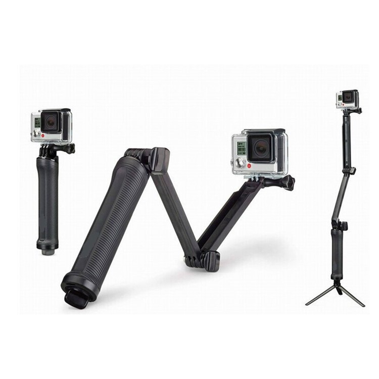 

3-way Monopod Mount Action Camera Grip Tripod Подходит Для Героя Gopro 5/4