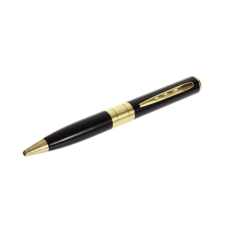 

Mini USB Pen Camera Audio Video Recorder Recording Camcorder - Gold / 1280*960