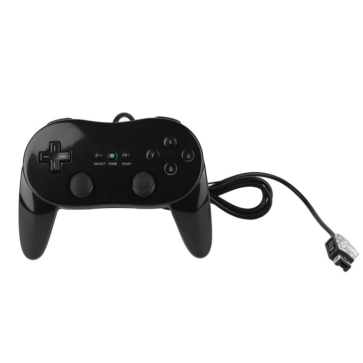 

Классический Игровой Джойстик Для Игрового Джойстика Для Nintendo Wii - Черный