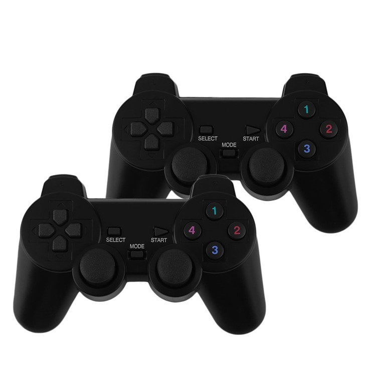 

2PCS H-1032 2.4GHz USB Wireless Dual Vibration Gamepad Controller Joystick for PC Laptop