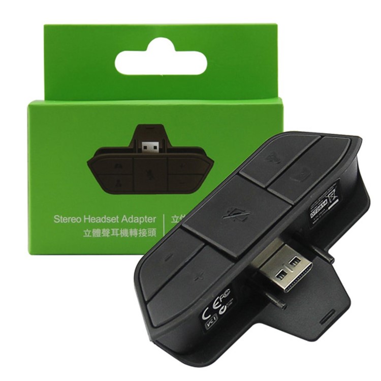 Stereo Headset Adapter Headphone Converter For Xbox One Game Controller