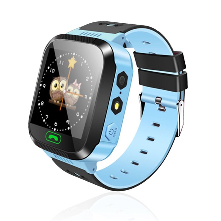 

Y03 Kids Wristwatch Touch Screen Anti-Lost Smartwatch Great Gift for Children - Blue