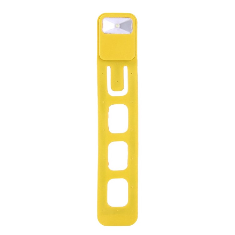 Purchased Battery Operated Innovative Diy Book Marker Lamp Flexible Reading Yellow