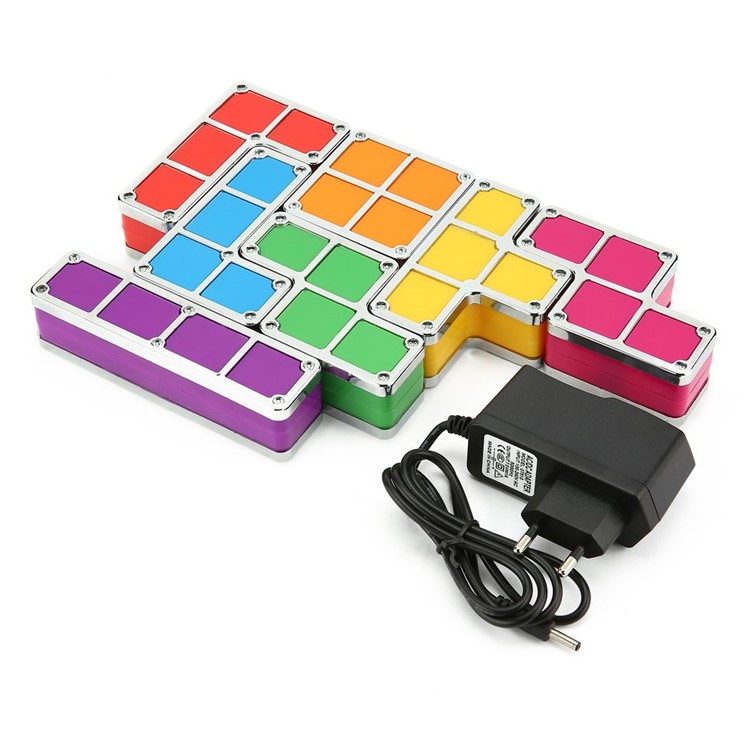 Lampe Led Coloré Tetris Lumière Eu Puzzle Acheté Prise Bloc Diy 6gvYbyf7