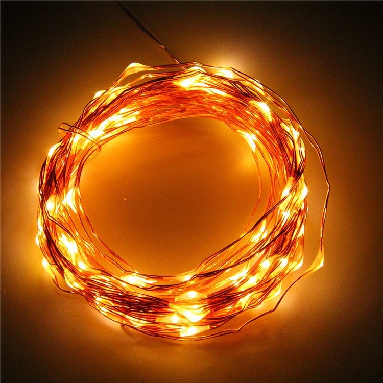 10m 100led Copper Wire Battery Operated Wedding String Fairy Light 10m 100led Copper Wire Battery Operated Wedding String Fairy Light Lamp Warm White Tvc Mall Com